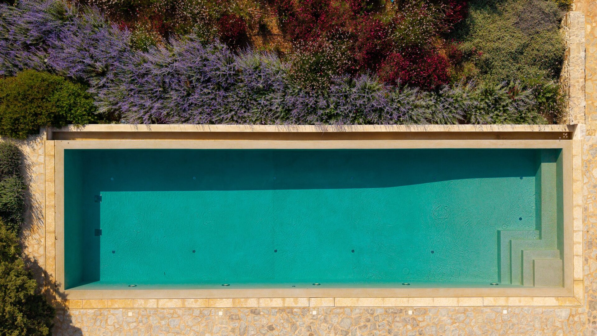 Drone view, entire swimming pool-min